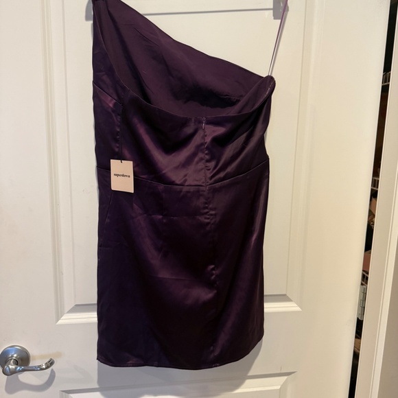 Superdown : : size large : plum mini cocktail dress - Picture 3 of 5